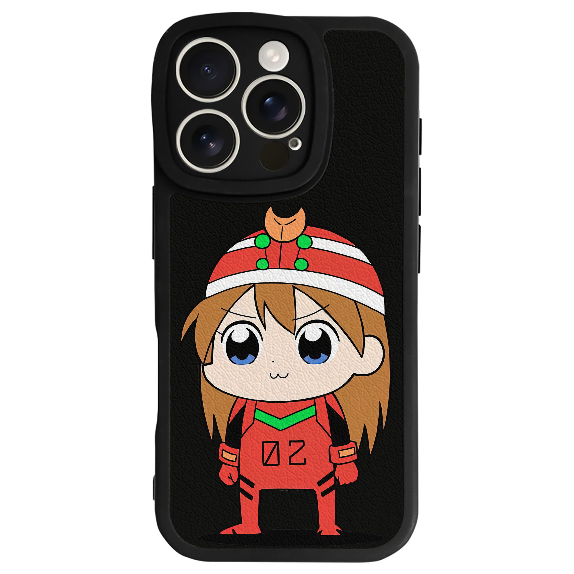 （画像用） EVA 新世紀エヴァンゲリオン 【iPhone 16シリーズ対応】シリコンスマホケース（レザー調） 材質：シリコン